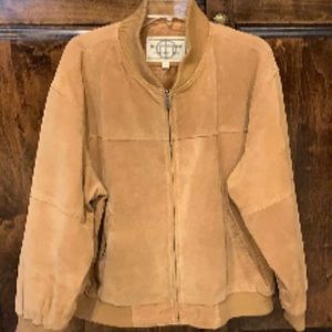 Boston harbour mens 2xl tall leather jacket